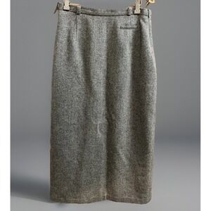 Amanda Smith Womens Academia Heritage Wool Blend Lined Skirt Sz 10 Minimalist